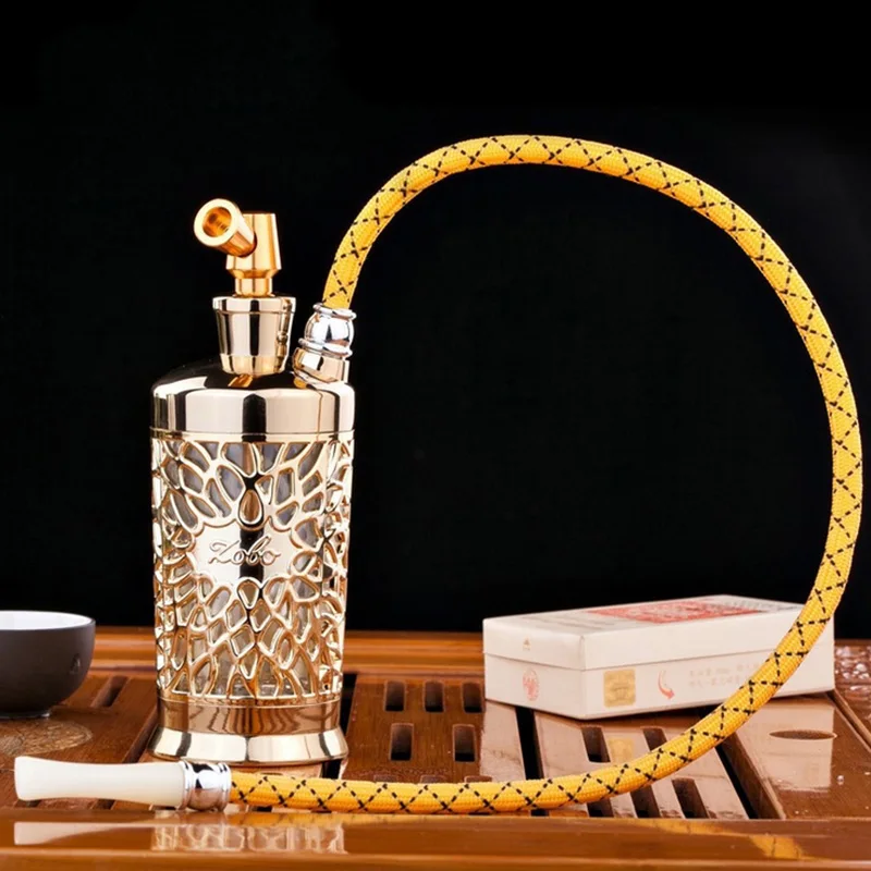 

Fashion Delicate Pipe Shisha Hookah Full Set of Smoke Double Filtration Filters Can Be Cleaned Hookahs Pipes Narguile Smoking