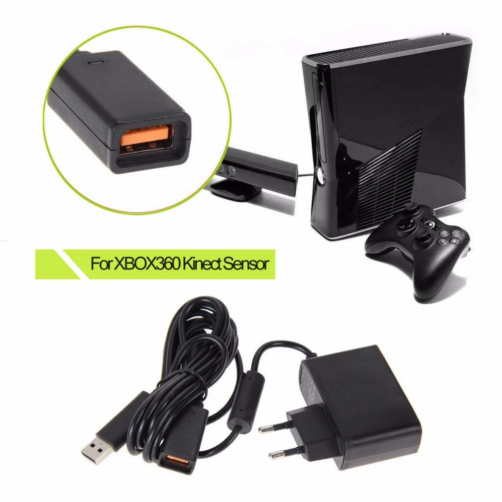 Wholesale FW1S New EU USB AC Adapter Power Supply for Xbox 360 for