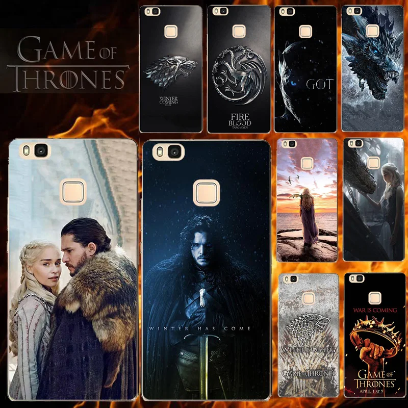 

For Huawei P9 LITE P9LITE VNS-L21 L31 L23 Printed Cover for Huawei P9 Lite Case 2016 P 9 P9Lite Phone Back Cover Game Of Thrones