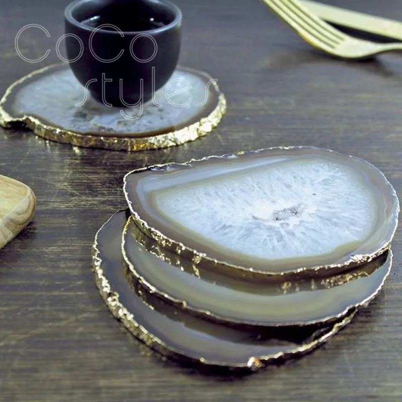 unique agate coaster (4)