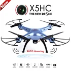 Cheap SYMA X5HC 4-CH 2.4GHz 6-Axis RC Quadcopter With 2MP HD Camera AUTO Hovering Headless Mode RC Drone SYMA X5SC Upgraded Version