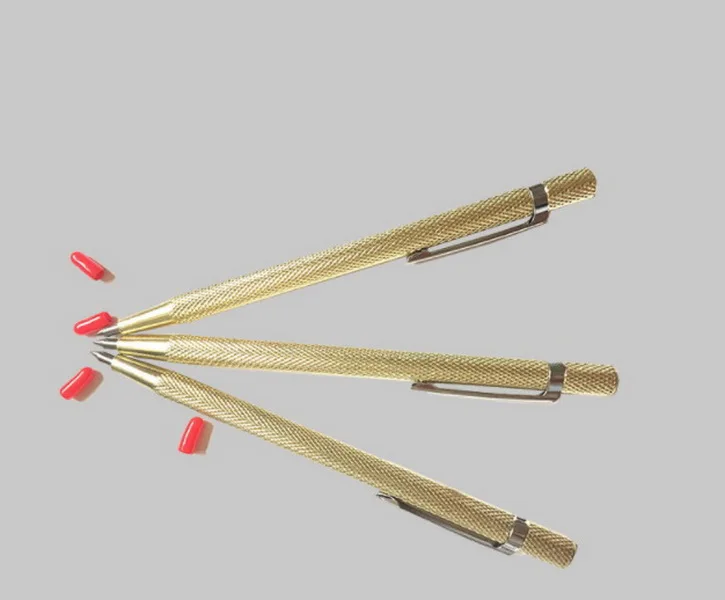 

DHL 200pcs Steel Tip Scriber Pen Marking Engraving Tools Metal Shell Lettering Tool 14.5cm Tip Scriber