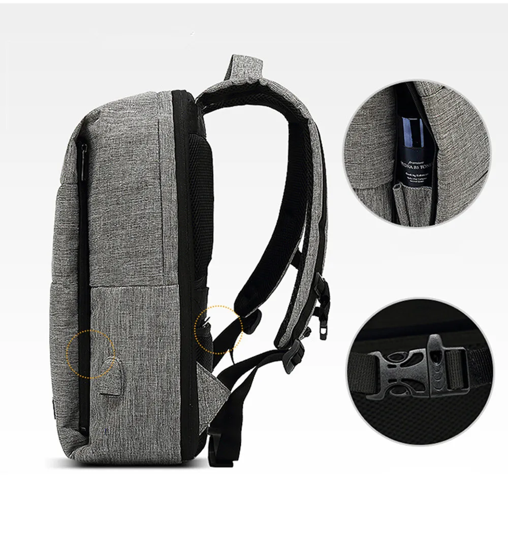 Новые противоугонные водонепроницаемые мужские рюкзаки с usb-зарядкой, мужские деловые сумки для ноутбука, повседневные дорожные сумки