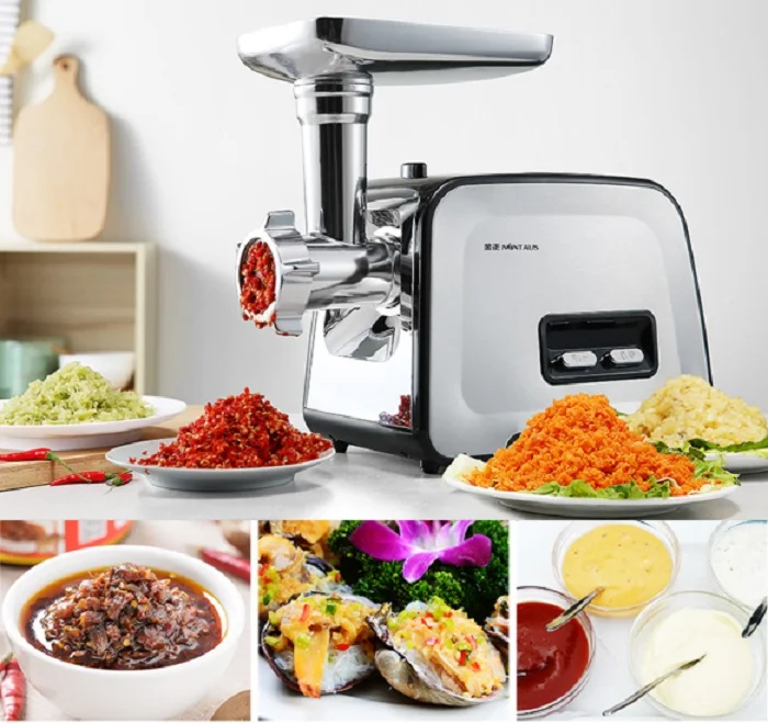 

Top quality electric meat mincer,vegetable cutter crushing machine ,electric meat grinder food processor chopper blender