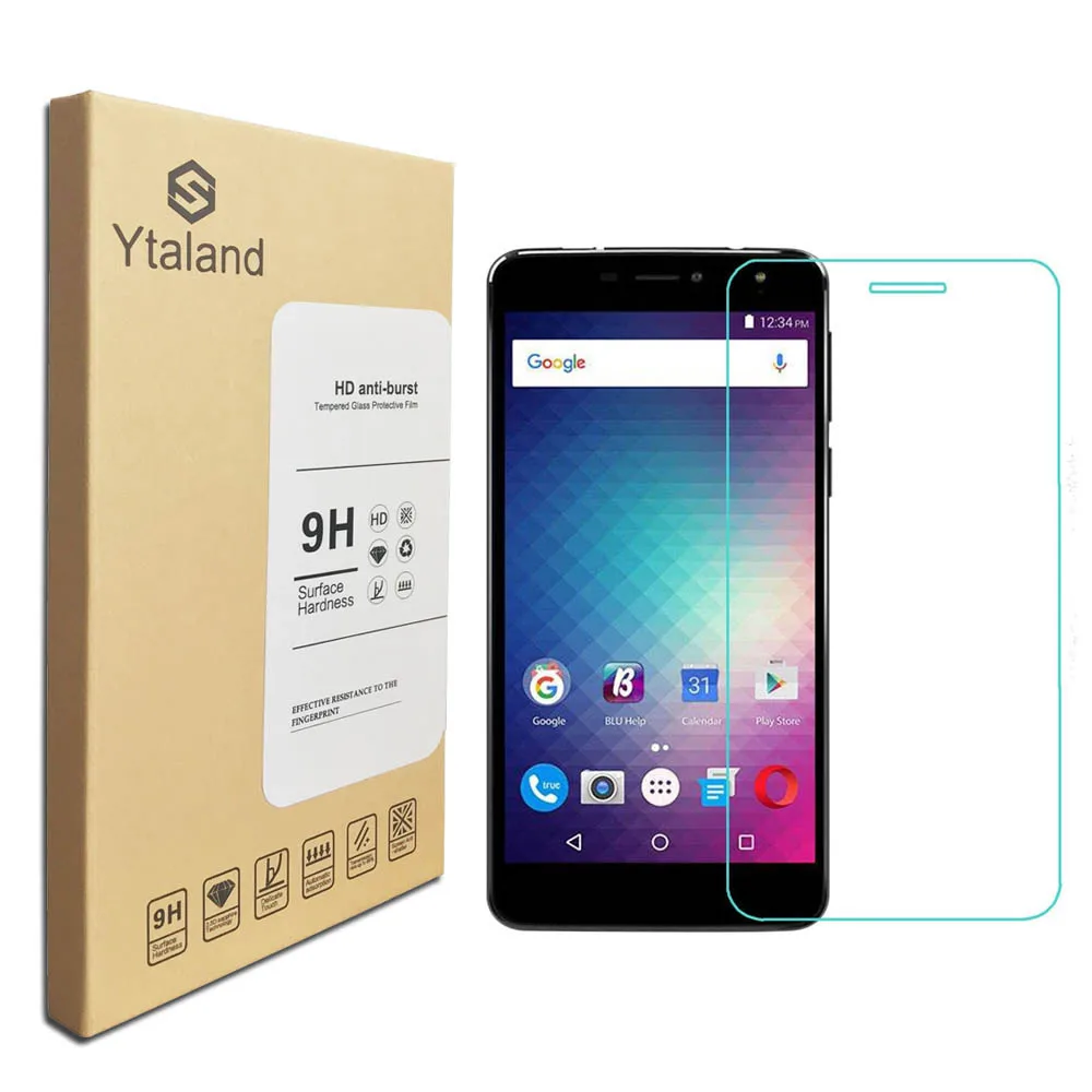 

2.5D 0.3mm 9H+ Premium Tempered Glass Screen Protector Film For Blu Studio XL2 / XL 2 6" Toughened Protective Film