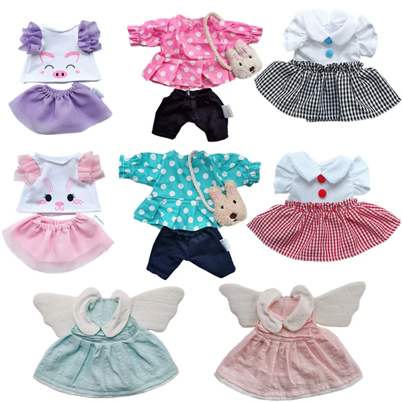 Одежда для куклы 30 см плюшевая кукла с кроликом Сукре и платье 1/6 BJD худи