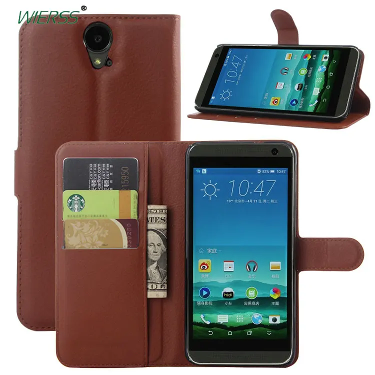 

For HTC One E9 Wallet Flip Leather Case For HTC One E9 E9W E9+ E9 Plus A55 phone Leather back Cover case with Stand Etui>