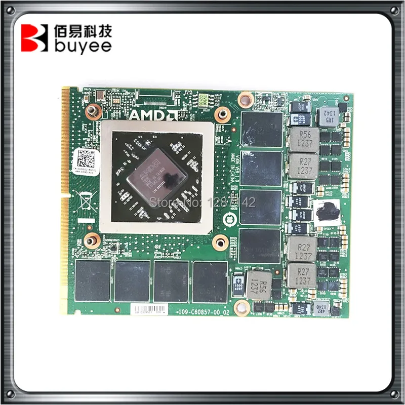 Original For Dell Alien R9 M290X M290 290 4GB Video Card HD8970 M 8970 HD8970 M DDR5 Graphic Cards GPU VGA Replacement