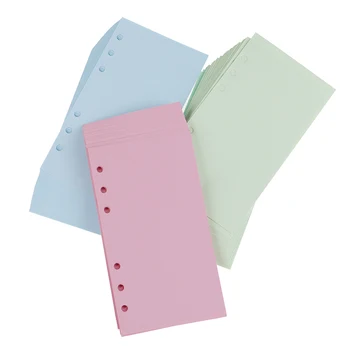 

Loose-Leaf Diary Insert A6 To Do/Blank/Ruled/Lattice Planner Refill Organiser Student Stationery Notebook Accessories 40 Sheets