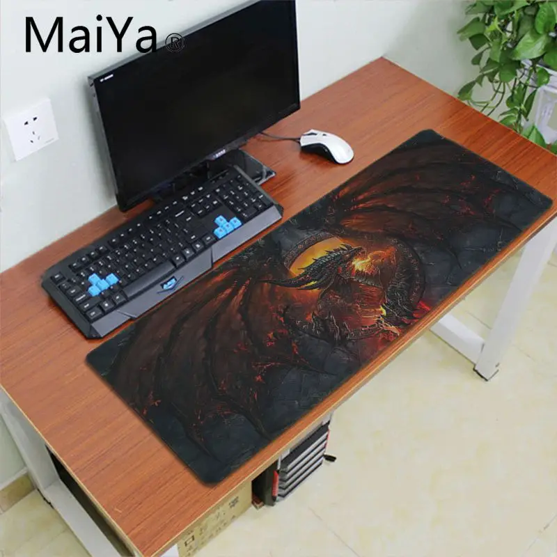 Maiya world of warcraft, резиновый коврик для мыши, игровой большой коврик для мыши, коврик для мыши для ноутбука, компьютера, клавиатуры, Настольный коврик - Цвет: Lock Edge 30X90cm
