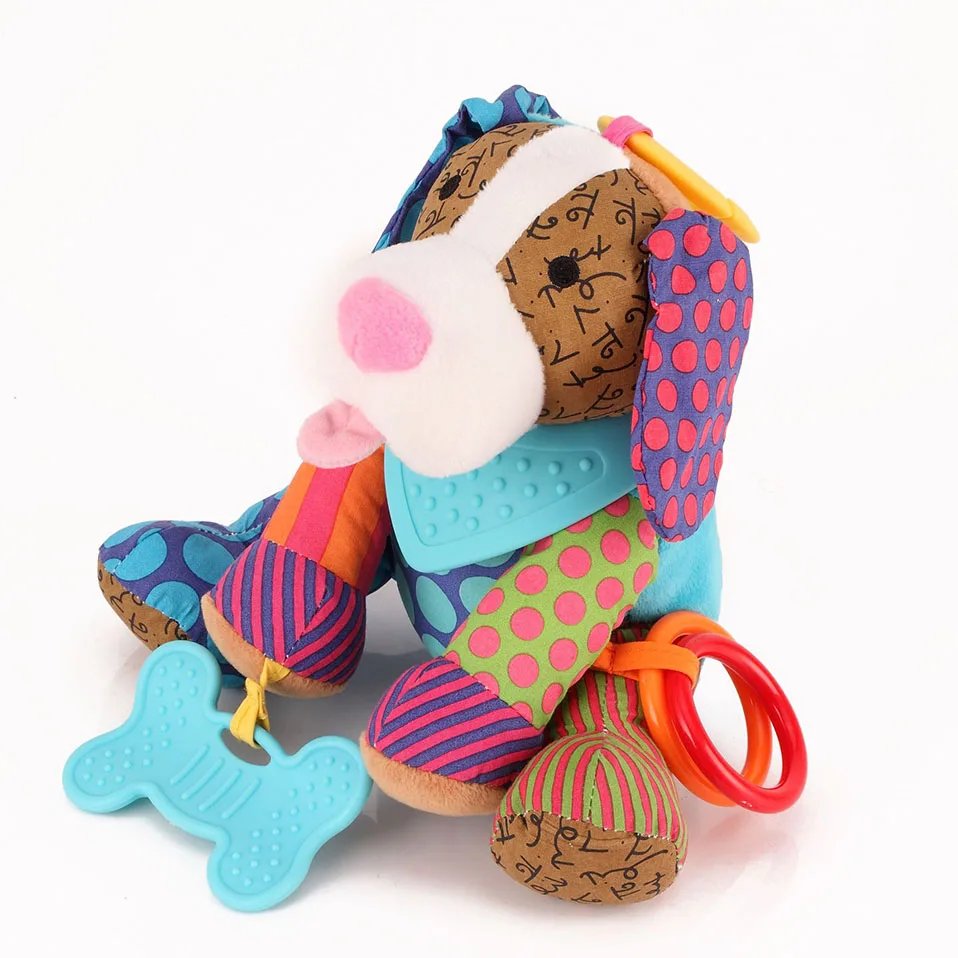 Brinquedos do Bebê Educativos para o Bebê Carrinho de Criança Presente para Crianças Mordedor Recheado Meses Brinquedos Recém-nascido Chocalhos Celulares Brinquedo Infantil 0 12 4 Móbiles e chocalhos para bebês