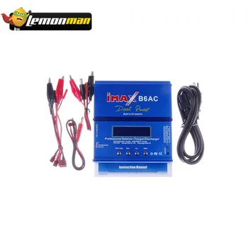 

LemonMan Build-Power 80W IMAX B6AC RC Balance Battery Balance Charger Lipo/Li-ion/LiFe/NiMh Discharger with LCD Screen