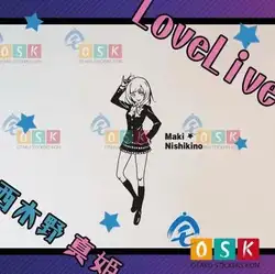 Pegatina аниме мультфильм автомобиль Стикеры Lovelive Nishikino Маки стены винила Стикеры s Наклейка Декор украшения дома 001