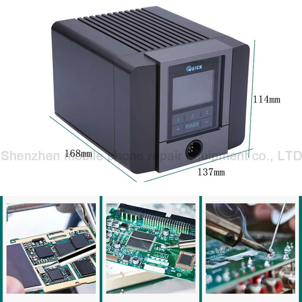  QUICK TS1200A Smart Lead-Free Welding Machine Electricity Soldering Iron Anti-Static Adjustable Tem - 33000189926