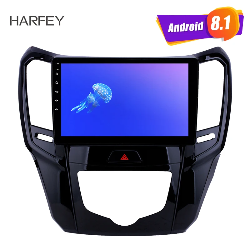 Harfey 10 1 дюймов Android 9 HD сенсорный экран GPS навигация Радио для Great Wall M4 2014 2015 с USB WIFI AUX