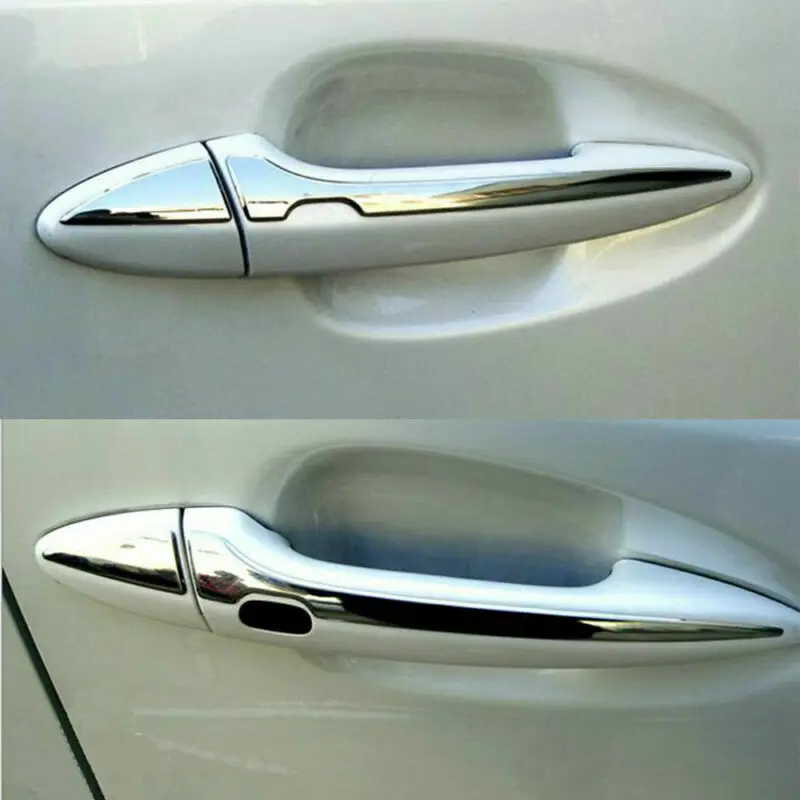 

BBQ@FUKA For Lexus IS250 300 350 2006-2012 4Pcs Stainless Steel Chrome Door Handle Cover exterior decoration strip Trim bezel