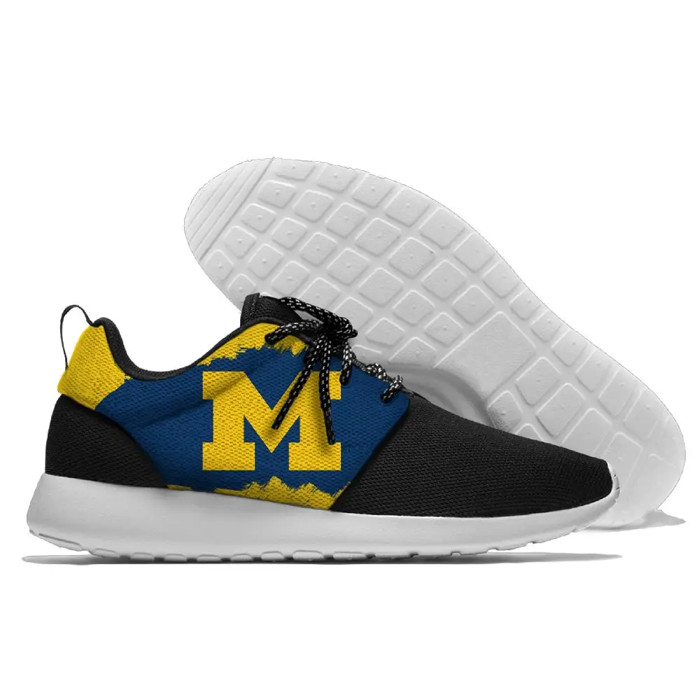 

Mens and womens Sneaker Lightweight university of michigan Walking Comfort Sports Running outdoor Shoes