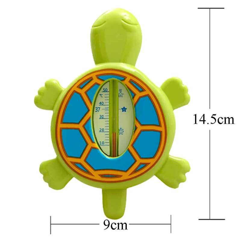 Термометр для воды в форме черепахи, Детский термометр с шкалой для ванны, Безопасный термометр для воды, тестер для ухода за детьми