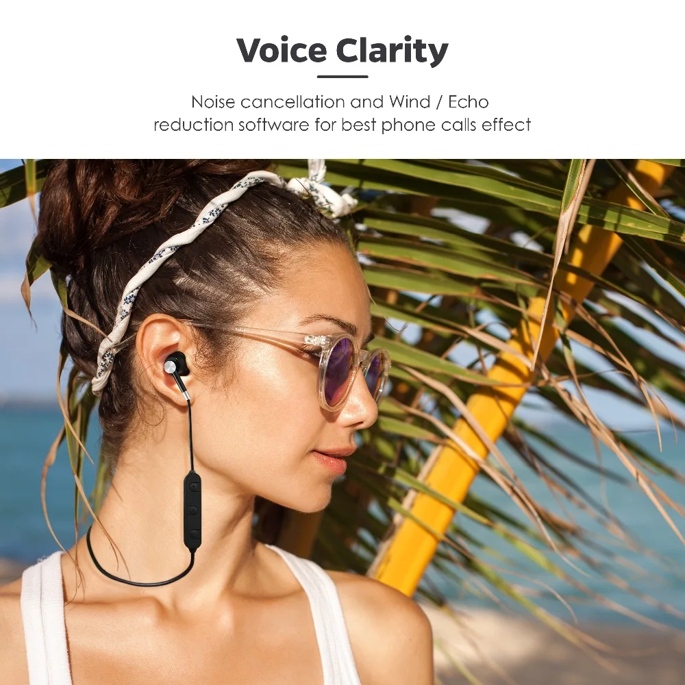 Беспроводные наушники Брита Bluetooth V4.1 стерео с дополнительным комфортом басов и