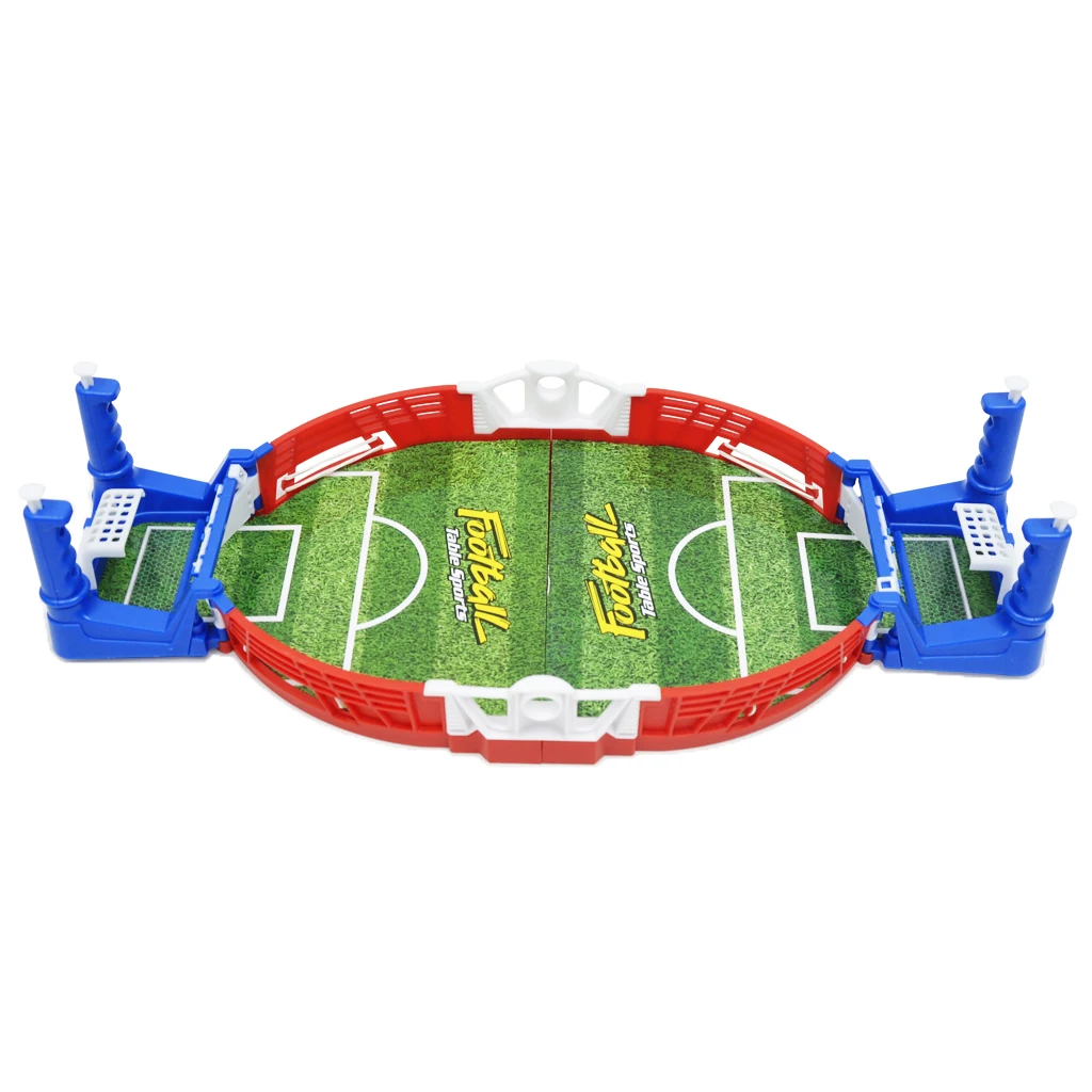 Novel Mini Tabletop Table Soccer Toy Shooting Defending Board Game Football Sport Match Kids Preschool Play Ball Toys