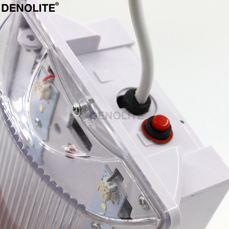 DENOLITE 10 шт. резервный Настенный/потолочный 3 Вт светодиодный аварийный светильник