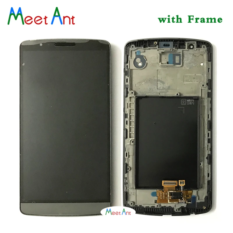 

10pcs/lot High Quality 5.5'' For LG G3 D855 D850 LCD Display Screen With Touch Screen Digitizer Assembly
