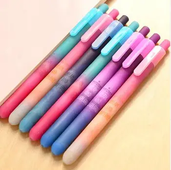 

1PC/lot Starry pattern gel ink pens 0.5mm Caneta pen Stationery papelaria Office stylo material School supplies (tt-2708)