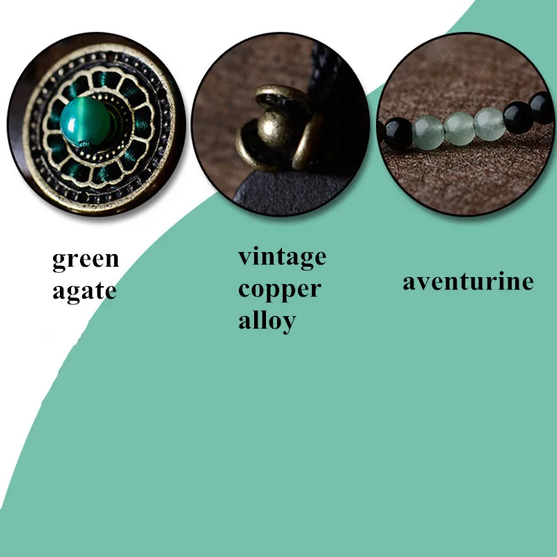 Yanting boho ювелирное этническое богемное ожерелье для женщин ожерелья с подвеской из натурального камня винтажная длинная веревочная цепочка Ожерелье