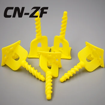 

CN-ZF 50Pcs Plastic Ceramic Tools Spacers Tiling Alignment Floor Levelers Tile Leveling System Clips 1mm For Flooring Tiles