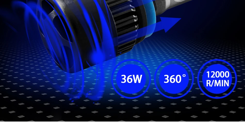 1 Pair Car light H4 LED H7 H11 H1 H8 H9 9004 9005 9006  LED Car Headlight Bulbs 72W 8000LM 6500K Auto Headlamp 12V 24V foglight8