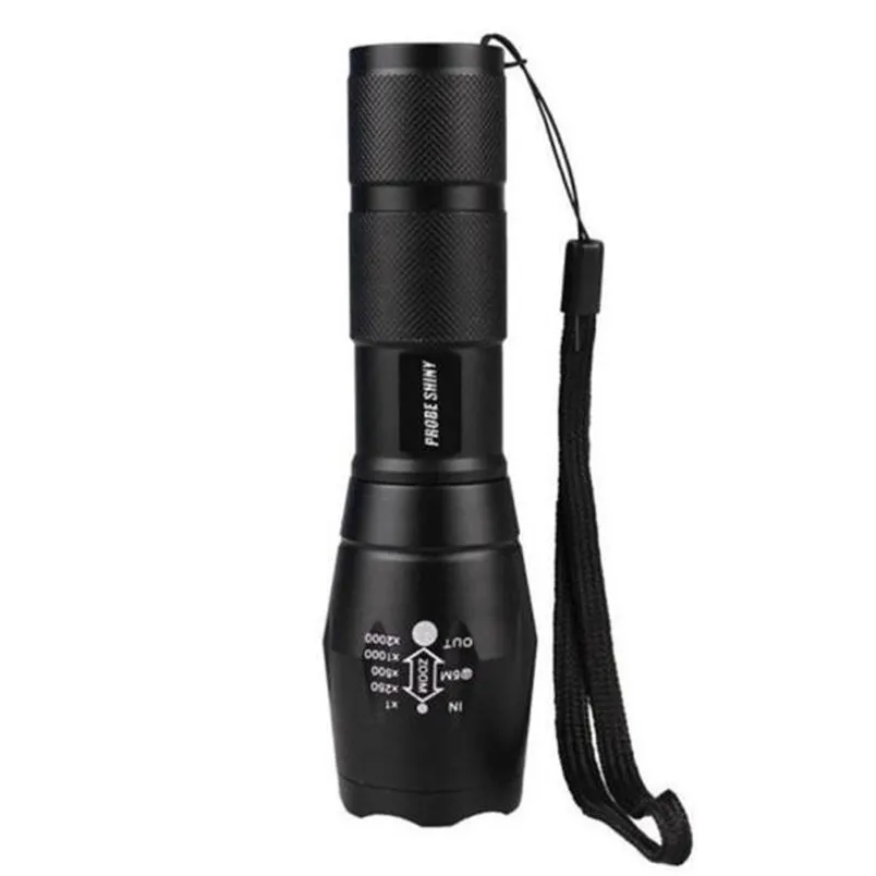 

1set Super Bargain 5 Modes G700 X800 Zoomable Military Grade Tactical LED Flashlight Torch 18650 Outdoor