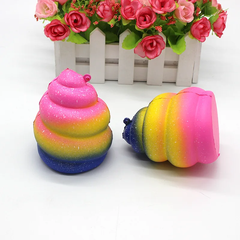  New Slow Rising Squishy Toys simulation Starry sky Stool PU Relieves Stress Anxiety Funny Anti-stress Hight Quality  (5)