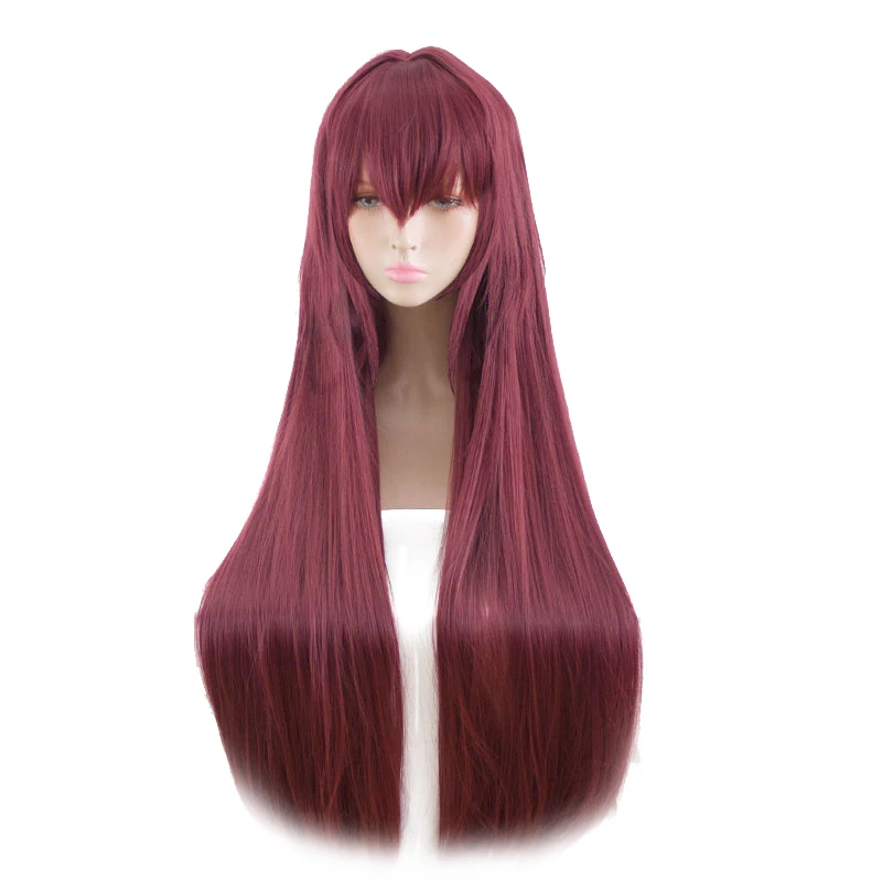 

HSIU NEW High quality Scathach Cosplay Wig Fate/Grand Order Costume Play Wigs Halloween Costumes Hair free shipping
