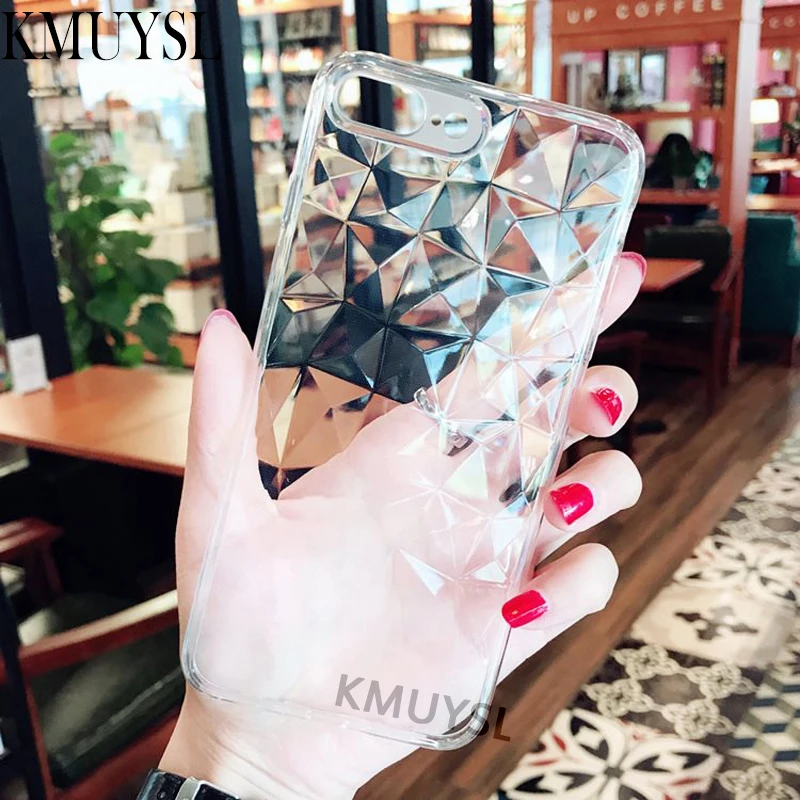 

3D Diamond Texture Case for Huawei P Smart P30 P20 Pro P10 P9 P8 Lite Honor 8X MAX 8C 7A 7C Mate 20 Lite Y9 2019 Nova 4 3i Cover