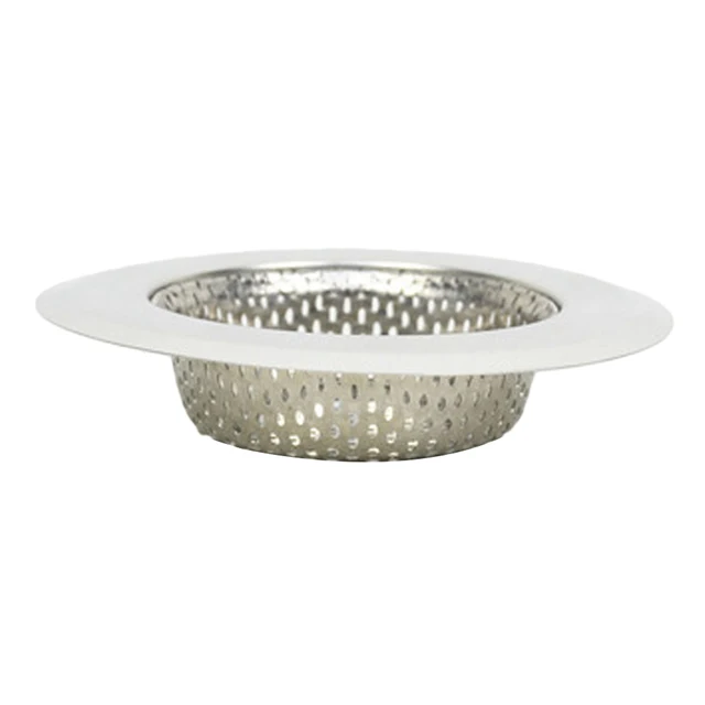 1 pc kuchenne sitko do zlewu otwór spustowy filtr pułapka Metal sitko do zlewu ze stali nierdzewnej umywalka łazienkowa spustowy odpadów ekran 7 cm/9 cm /11 cm -