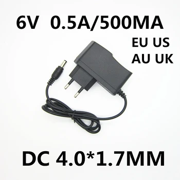 

6V 0.5A 500MA AC DC Power Supply Adapter Charger 6 V Volt For OMRON I-C10 M4-I M2 M3 M5-I M7 M10 M6 M6W Blood Pressure Monitor