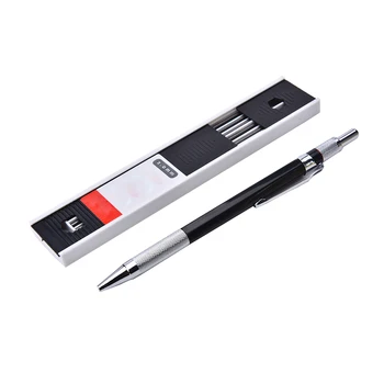 

Simple &Practical 2mm 2B Lead Holder Automatic Mechanical Drawing Drafting Pencil 12 Leads Refills 1pc