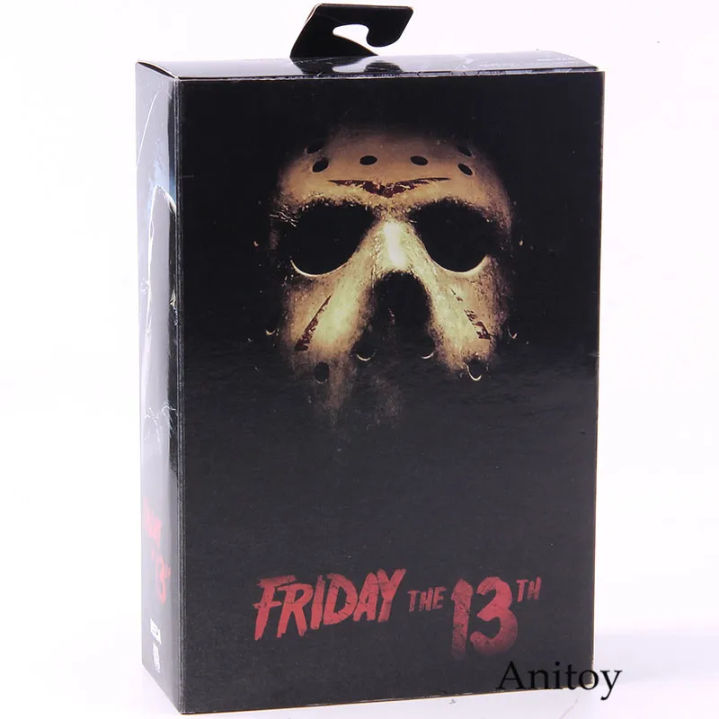 NECA Friday the 13th Jason Voorhees фигурка 2009 Делюкс издание ПВХ Ужасы коллекционные вещи модель игрушки