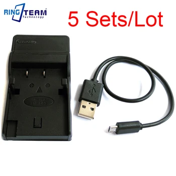 

5Sets/Lot BC140 BC-140 USB Charger for NP-140 NP140 FNP-140 Battery Fits Fujiflim FinePix S100FS S200EXR S205EXR Digital Cameras