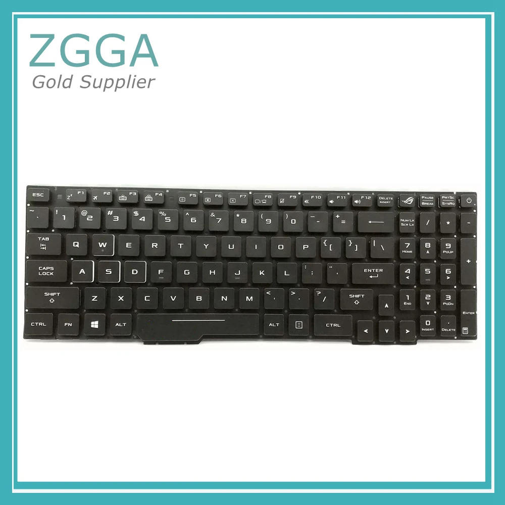 Настоящая подставка для ноутбука Asus Rog GL553 GL553V GL553VD GL553VE GL553VW с клавиатурой США