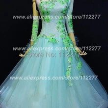 Бальные Мода ballrom платье для танцев hm14-4252