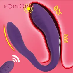 Вибратор секс-игрушка для женщин Эротика для взрослых секс-игрушка клитор стимуляция U тип вибратор секс-игрушка для пары Женский