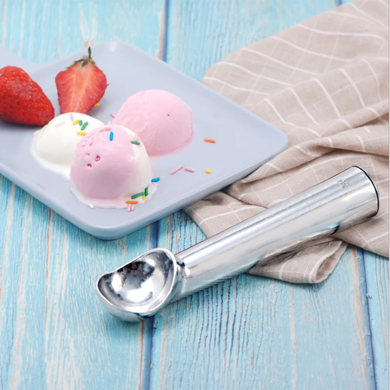 1 &1.5& 2 &2.5 OZ. Ounce Ice Cream Spoon with Comfortable Handle Ice Cream  Scoop