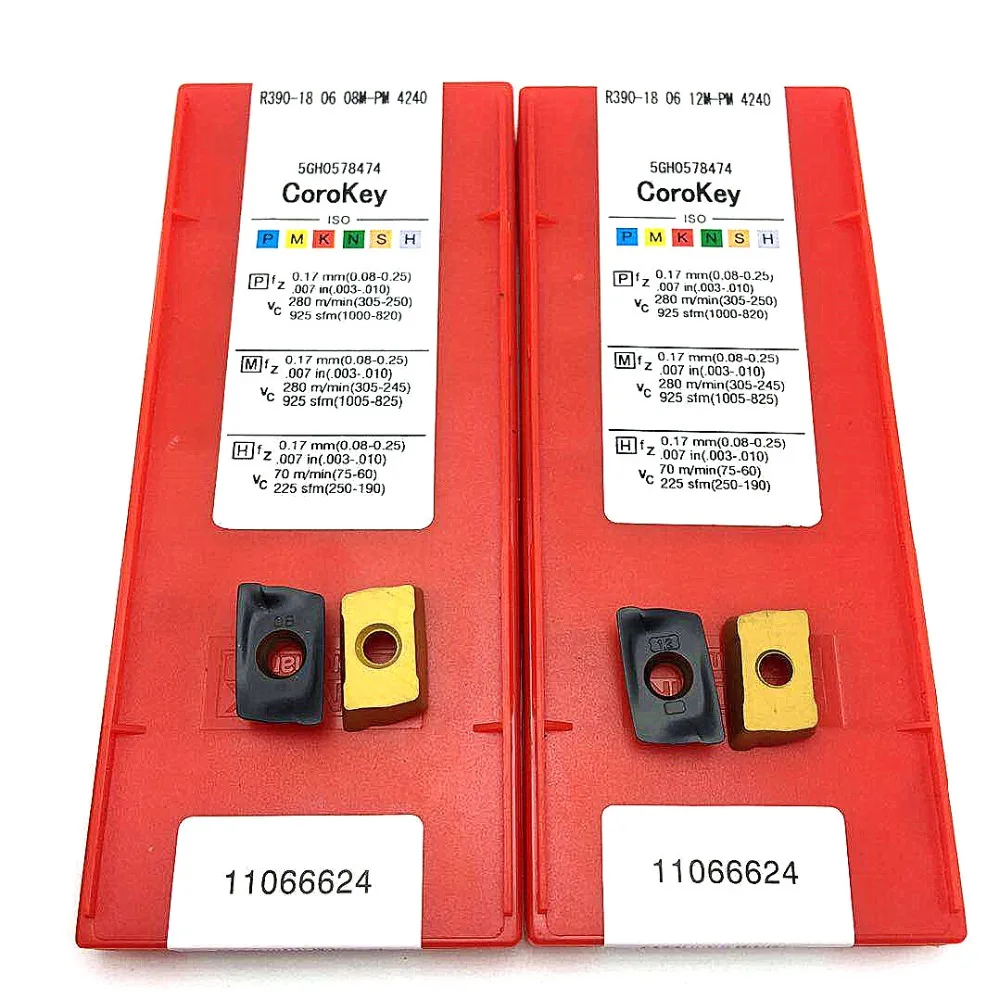 

Hard Alloy Milling insert R390-180608/12M PM 1025 1030 4240 carbide insert metal lathe tools insert turning tungsten carbide
