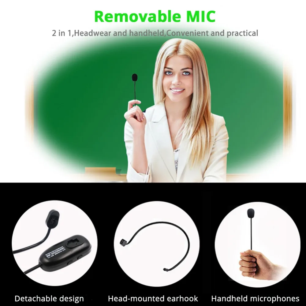 Микрофон профессиональный УВЧ беспроводной микрофон гарнитура система петличный нагрудный микрофон приемник передатчик для мобильного телефона рекордер