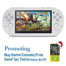 8G Handheld Game Console 4.3 Inch 32Bit Mp4 Player Video Game Console Retro Games Support Ebook Camera Recording Gaming Consoles