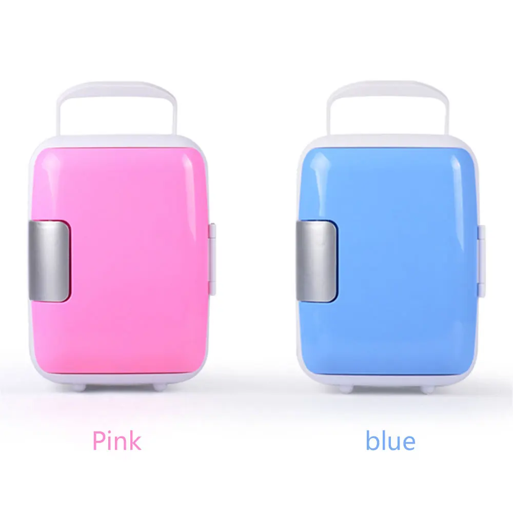 

2019 Drop Shpping 4L Car Refrigerator Mini Fridge Exquisite Shape Bright Colors Travel Beer Wild Donkey Iced for Cool and Warm