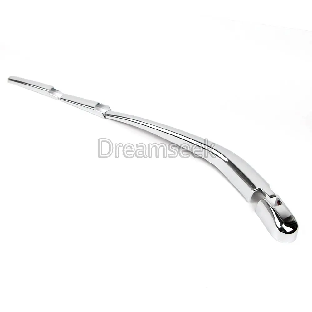 

Rear Window Rain Wiper Cover for Honda Fit Jazz 2014 2015 Chrome Nozzle ABS Trim