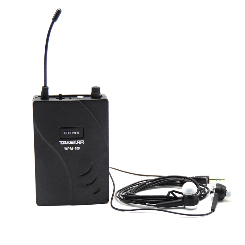 

New upgraded version TAKSTAR WPM-100 single receiving (including earphone) Professional Wireless Monitor System receiver