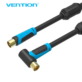 

Vention 90 Degrees Male to F type Male Coaxial TV Satellite Antenna Cable